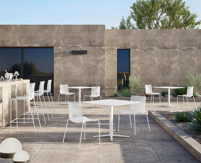 outdoor patio restaurant with seating and tables