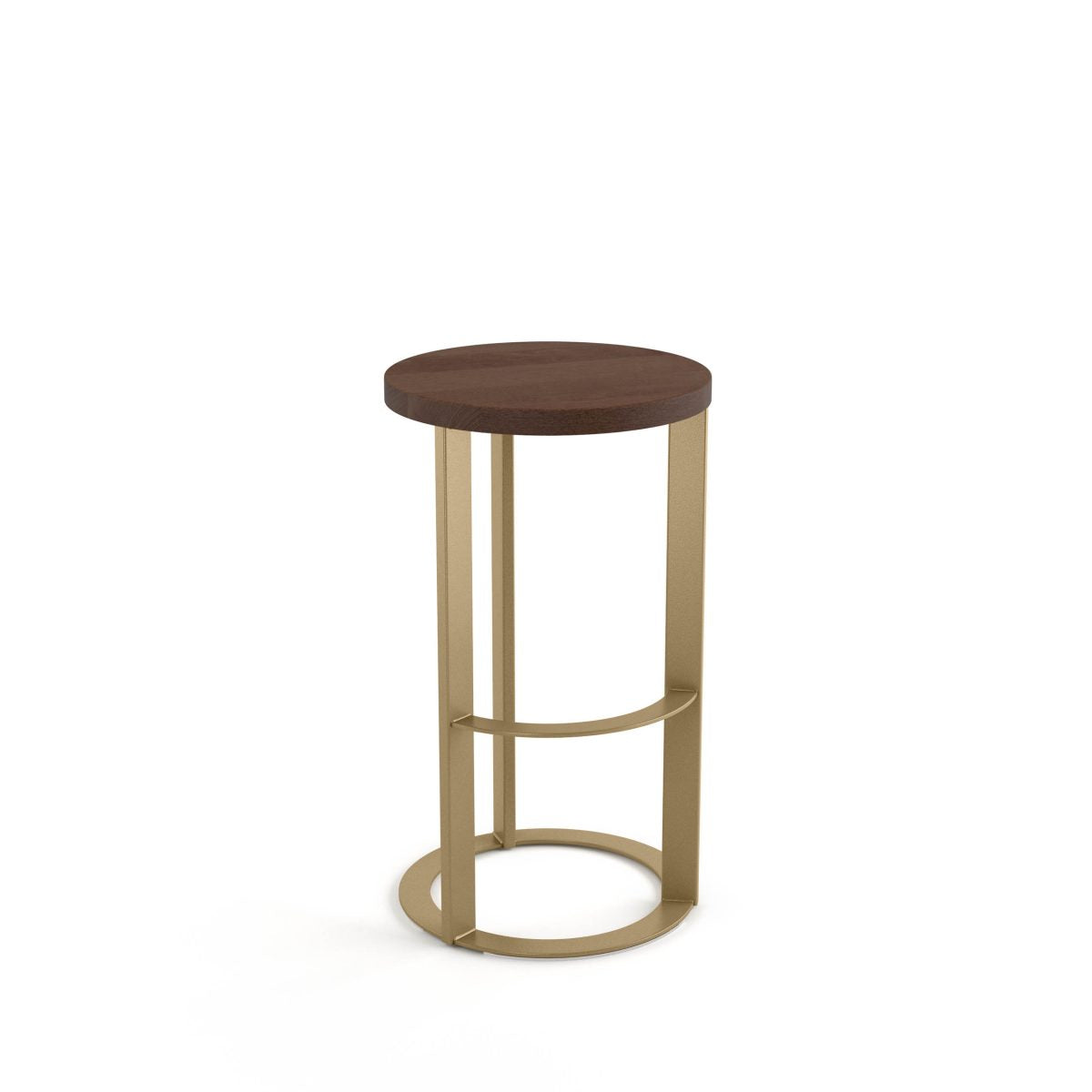 Allegro Counter Height Stool (Backless with Wood Seat)