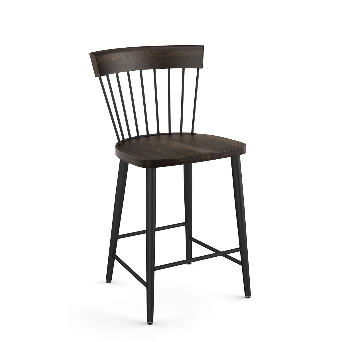 Angelina Bar Height Stool (Wood Seat and Back)