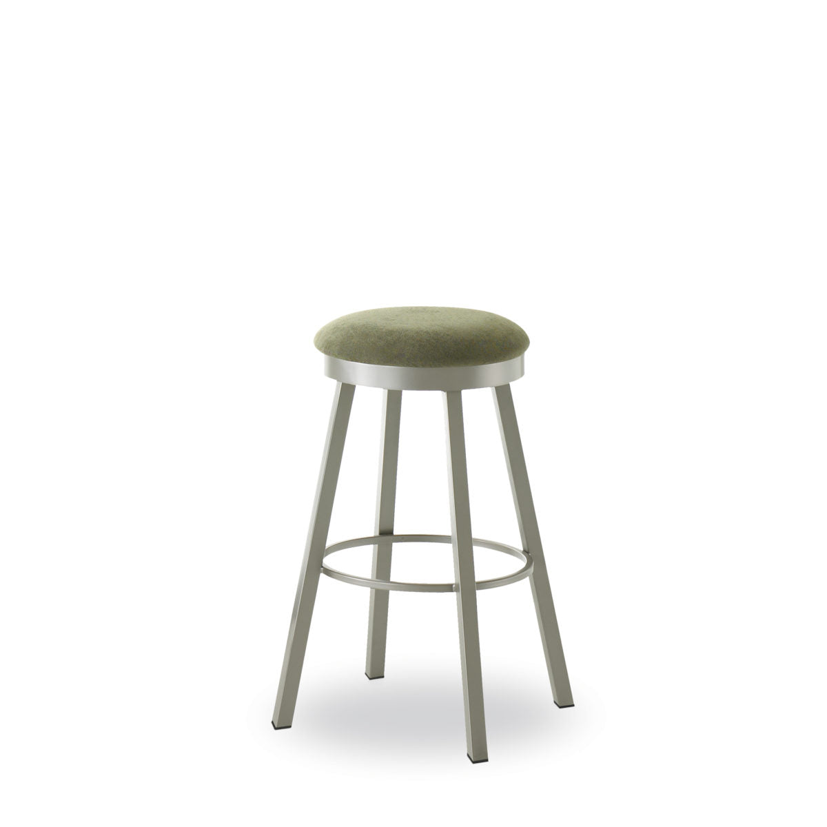 Connor Bar Height Swivel Stool (Backless with Upholstered Seat)
