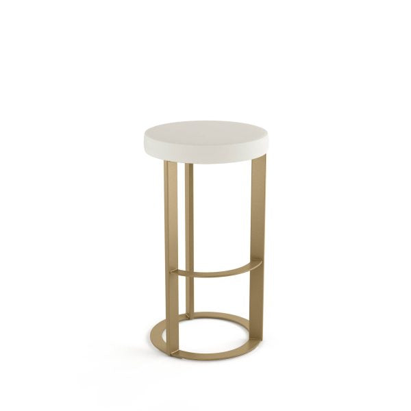 Allegro Bar Height Stool (Backless with Upholstered Seat)