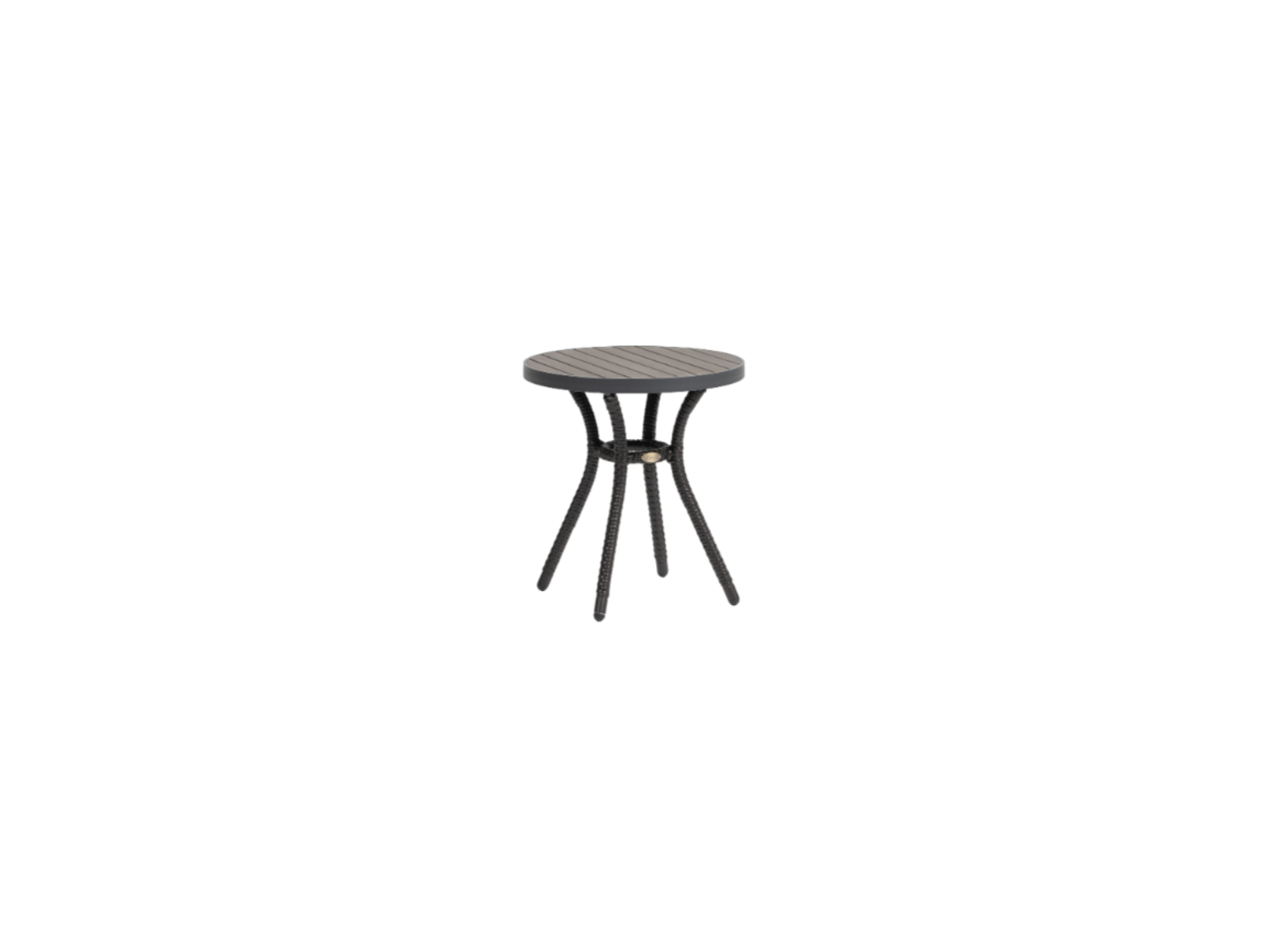 Scottsdale 18" Round End Table w/Durawood Top