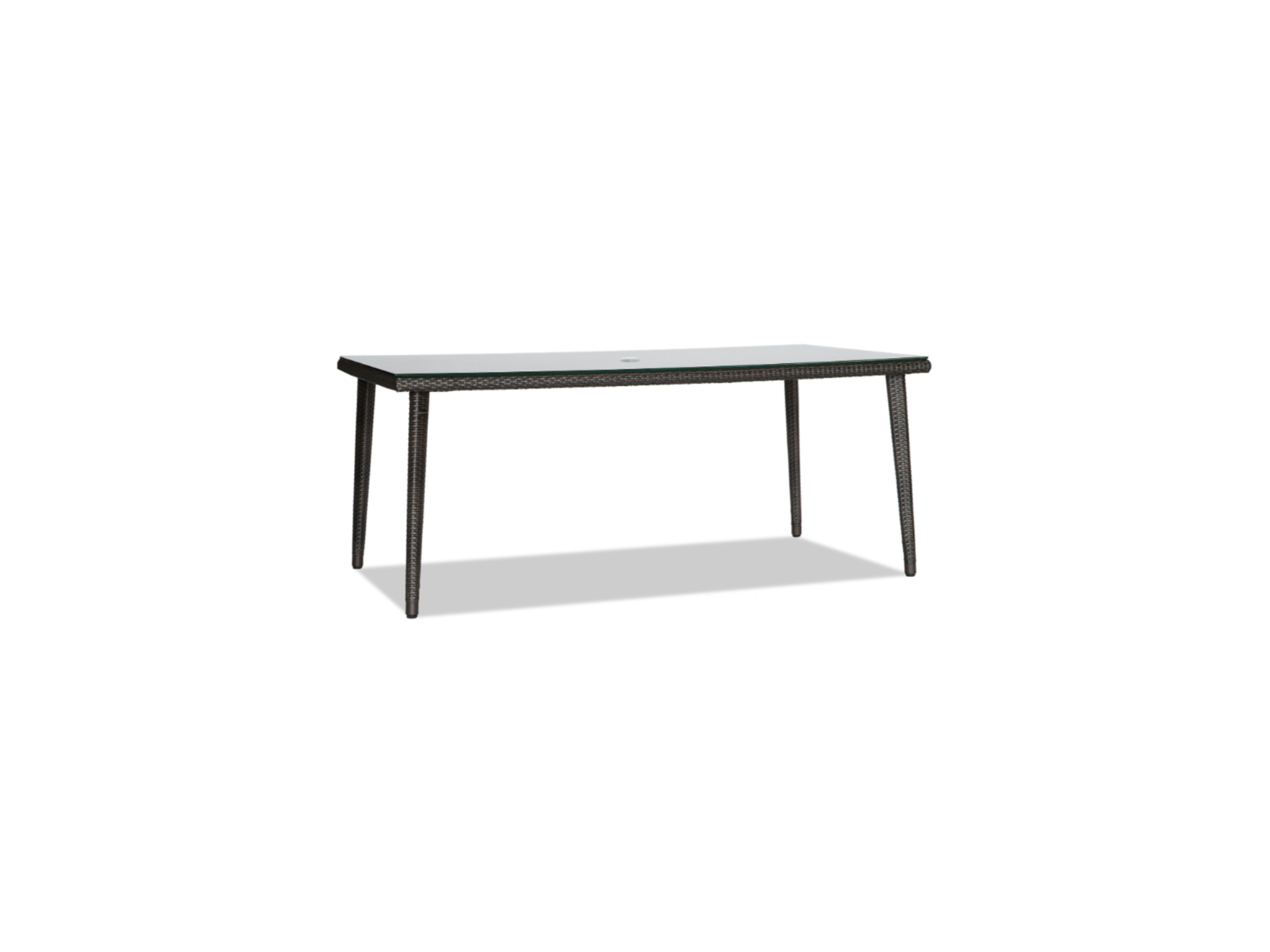 Scottsdale 71"x38" Rect Dining Table w/Clear Glass & UH