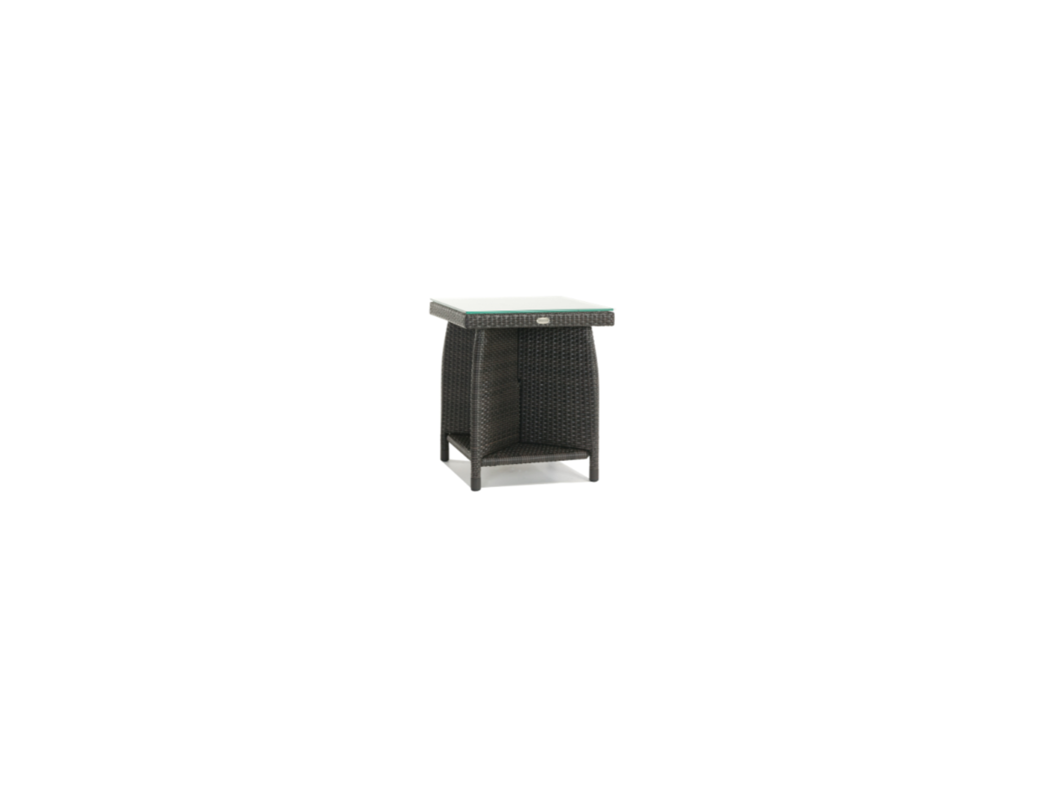 Scottsdale End Table w/ Clear Glass